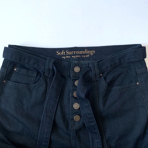 SOFT SURROUNDINGS METAMORPHIC BUTTON-FRONT FLARE - Picture 5 of 10